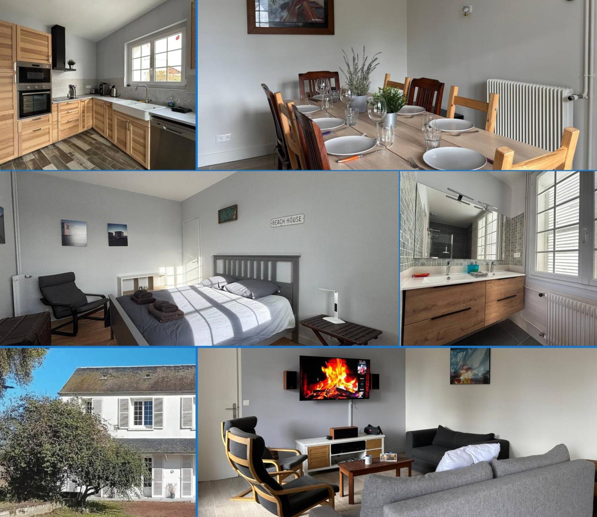 La Fromagerie Maison Lumineuse Et Spacieuse Beau Sejour 5 Ch 2 Wc 1 Sdb Grand Jardin Clos 5Mn A Pied Commerces 10 Mn Plage Omaha Beach Proche Plages Du Debarquement Trevieres Eksteriør bilde